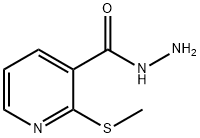 2-(METHYLTHIO)NICOTINIC ACID HYDRAZIDE Struktur