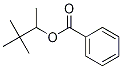 2-Butanol, 3,3-diMethyl-, 2-benzoate Struktur