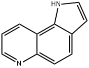 1H-PYRROLO[2,3-F]QUINOLINE Struktur