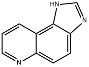 1H-Imidazo[4,5-f]quinoline(8CI,9CI) Struktur