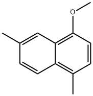 Naphthalene, 4-methoxy-1,6-dimethyl- (8CI,9CI) Struktur