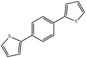 1,4-di(thiophen-2-yl)benzene Struktur