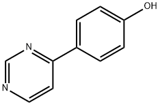 Phenol, 4-(4-pyrimidinyl)- (9CI) Struktur