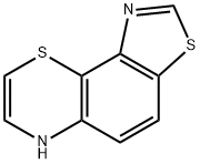 6H-Thiazolo[5,4-h][1,4]benzothiazine(8CI,9CI) Struktur