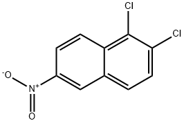 1,2-Dichloro-6-nitronaphthalene Struktur