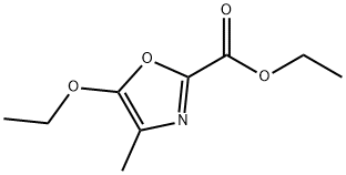 2-Oxazolecarboxylic acid, 5-ethoxy-4-methyl-, ethyl ester