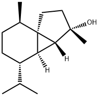 (3S,3aβ,3bα,7aR)-オクタヒドロ-3,7β-ジメチル-4α-イソプロピル-1H-シクロペンタ[1,3]シクロプロパ[1,2]ベンゼン-3-オール 化學(xué)構(gòu)造式