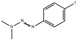 1-(p-Iodophenyl)-3,3-dimethyltriazene Struktur