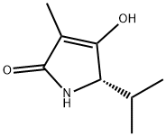 2H-Pyrrol-2-one,1,5-dihydro-4-hydroxy-3-methyl-5-(1-methylethyl)-,(5S)-(9CI) Struktur