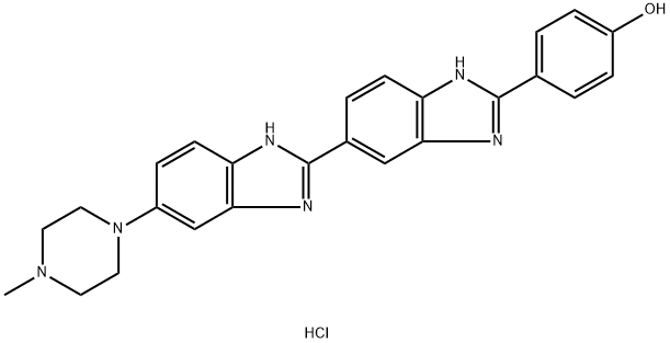 Hoechst 33258 Struktur