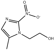 2-Nitro-5-methyl-1H-imidazole-1-ethanol Struktur