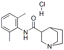 Quinuclidine-3-carboxylic acid 2',6'-xylidide hydrochloride Struktur