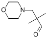 2,2-DIMETHYL-3-MORPHOLIN-4-YL-PROPIONALDEHYDE Struktur