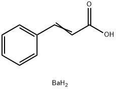 barium cinnamate  Struktur