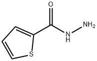 2-Thiophenecarboxylic acid hydrazide Structure