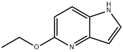 1H-Pyrrolo[3,2-b]pyridine, 5-ethoxy- Struktur