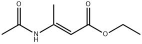 2-Butenoicacid,3-(acetylamino)-,ethylester,(2E)- Structure