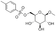 METHYL 6-O-TOSYL-BETA-D-GLUCOPYRANOSIDE Struktur