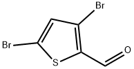 3,5-DIBROMOTHIOPHENE-2-CARBALDEHYDE Struktur