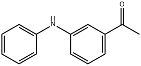 1-(3-PHENYLAMINO-PHENYL)-ETHANONE Struktur