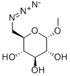 Methyl 6-azido-6-deoxy-alpha-D-glucopyranoside Struktur