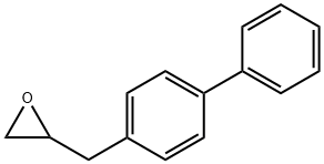 2-[(4-phenylphenyl)methyl]oxirane Struktur