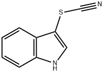 1H-Indole-3-ylthio cyanide Struktur