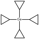 Tetracyclopropylgermane Struktur