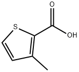 3-Methyl-2-thiophenecarboxylic acid Struktur