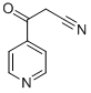 3-OXO-3-PYRIDIN-4-YL-PROPIONITRILE Struktur