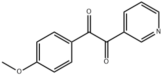 1-(P-METHOXYPHENYL)-2-(3-PYRIDYL)-GLYOXAL Struktur