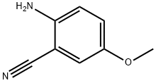 2-Amino-5-methoxybenzonitrile Struktur