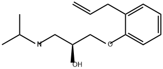 S-(-)-Alprenolol Struktur