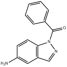 1-Benzoyl-1H-indazol-5-amine Struktur