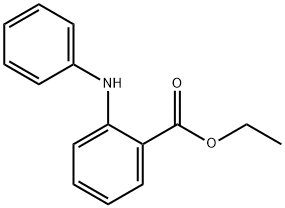 Benzoic acid, 2-(phenylaMino)-, ethyl ester Struktur