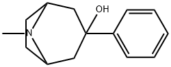 8-Methyl-3-phenyl-8-azabicyclo[3.2.1]octan-3-ol Struktur