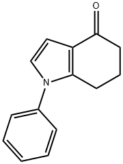 1-phenyl-1,5,6,7-tetrahydro-indol-4-one Structure