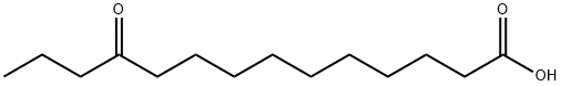 11-Oxomyristic acid Struktur