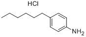 P-HEXYLANILINE HYDROCHLORIDE Struktur