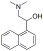 1-(1-Naphtyl)-2-(dimethylamino)ethanol Struktur