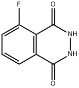 1,4-PHTHALAZINEDIONE, 5-FLUORO-2,3-DIHYDRO- Struktur