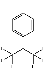 4-(HEPTAFLUOROISOPROPYL)TOLUENE Struktur