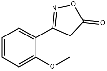 3-(2-METHOXYPHENYL)-5(4H)-ISOXAZOLONE Struktur