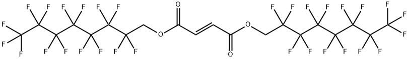 BIS(1H,1H-PERFLUOROOCTYL)FUMARATE Struktur