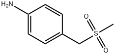 4-[(methylsulfonyl)methyl]aniline(SALTDATA: FREE) Struktur