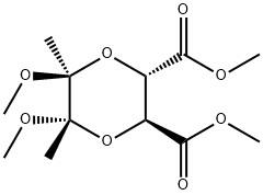 (2S 3S 5S 6S)-5 6-DIMETHOXY-5 6-DIMETHY& Struktur