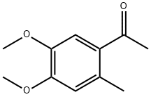 2-甲基-4,5-二甲氧基苯乙酮 結(jié)構(gòu)式