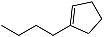 1-BUTYLCYCLOPENTENE Struktur