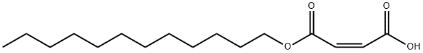 dodecyl hydrogen maleate  Struktur