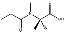 Alanine,  N,2-dimethyl-N-(1-oxopropyl)- Struktur